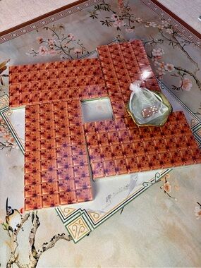 New Wood Grain Mahjong Tiles, 🀄️ Coordinating Dice Dish & Dice